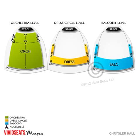 Chrysler Hall Tickets - Chrysler Hall Seating Chart | Vivid Seats