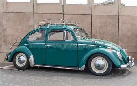 Shiny, Vintage Volkswagen Beetle 1200 from 1963 in Green Colour at the Aircooled Classic Car ...