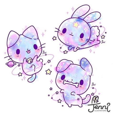 Cute Bunny Artwork💜 | Cosas lindas para dibujar, Arte lindo, Dibujos kawaii