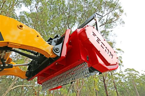 Standard Flow Skid Steer Mulcher: forestry mulcher for skid steers +64LPM