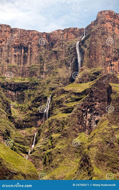 Tugela Falls Stock Image - Image: 24785071