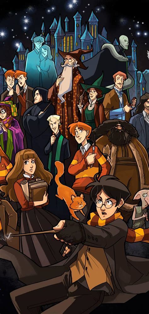 86 Harry Potter Wallpaper Hd Cartoon Pics - MyWeb