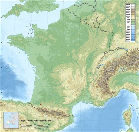 ROAD MAP JURANCON : maps of Jurançon 64110