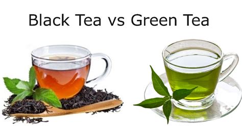 The Great Tea Debate: Black tea vs Green tea. - Hematic Food