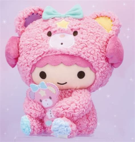 SANRIO - LALA TEDDY BEAR KIGURUMI PLUSH (11") - LITTLE TWIN STARS