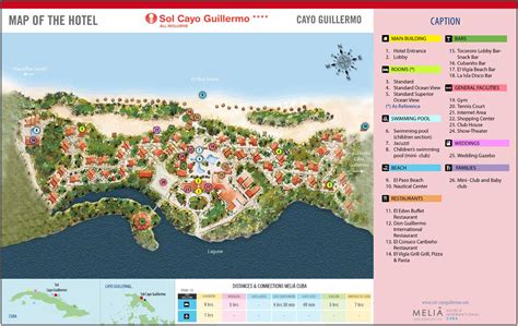 Cayo Guillermo Cuba Map