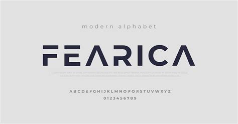 Premium Vector | Modern alphabet fonts.