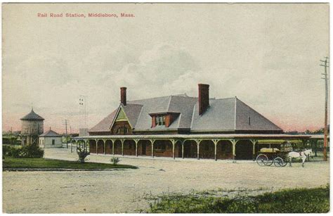 Rail Road Station, Middleboro, Massachusetts 1907-1909 Photograph by Linda Howes - Fine Art America