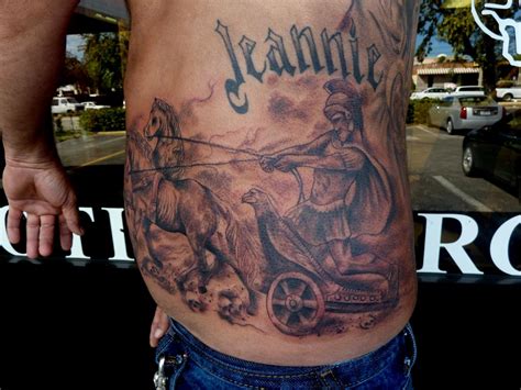 Roman Chariot by Mully : Tattoos