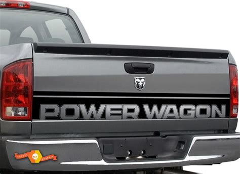 Dodge Ram 1500 Power Wagon Truck Tailgate Accent Vinyl Graphics stripe decal-1 | Dodge ram ...