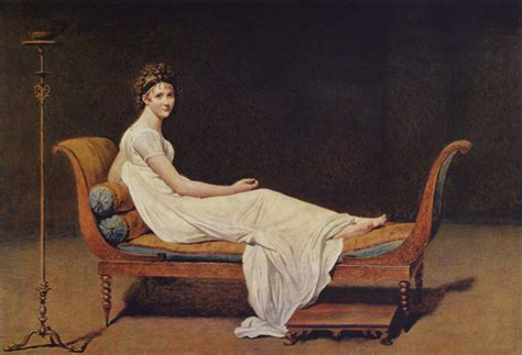 Madame de Récamier Painting by Jacques-Louis David