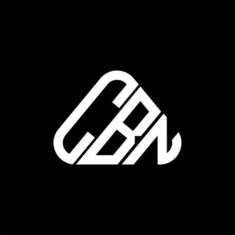 CBN letter logo creative design with vector graphic, CBN simple and modern logo in round ...