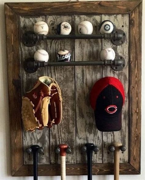 Baseball Rack Made in Solid Wood 36 Inches Height X 24 Inches | Etsy