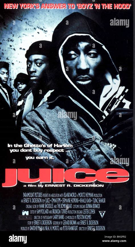 JUICE -1992 POSTER Stock Photo - Alamy