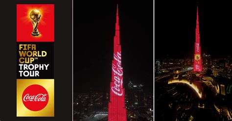 The FIFA World Cup Trophy Tour by Coca-Cola Touches Down in Dubai