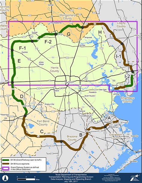 Texas State Highway 99 Map - Tourist Map Of English