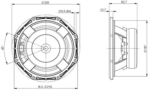 Speaker Dimensions Standard - Design Talk