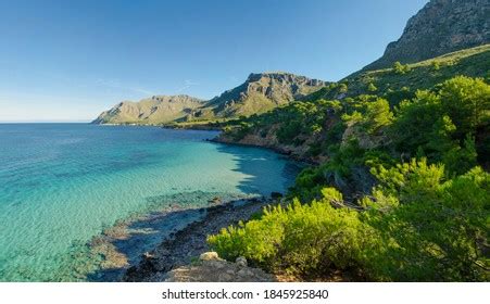 Cala Na Clara Beach Cove Sand Stock Photo 1845925840 | Shutterstock