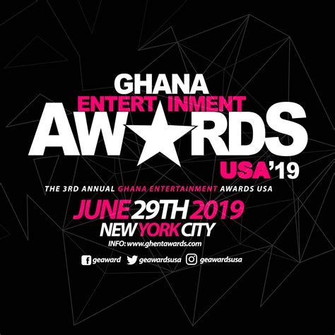 3rd Edition Of Ghana Entertainment Awards USA Slated For June 29