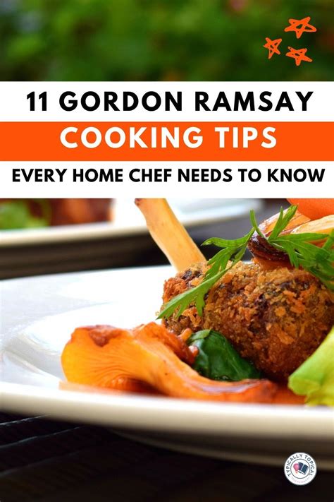 11 Gordon Ramsay Cooking Tips Every Home Chef Needs to Know | Cooking, Cooking tips, Tiny cooking