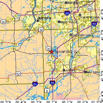 Plainfield, Illinois (IL) ~ population data, races, housing & economy