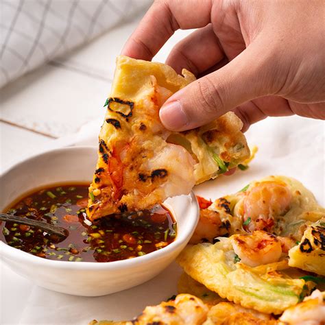 Korean Prawn Pancakes | Marion's Kitchen