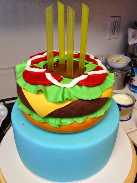 Jimmy Buffett Cake and How to Make a Hamburger Cake! Husband Gifts Diy ...