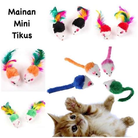 Jual Tikus Cit Cit - Mainan Kucing Interaktif Bentuk Tikus Bunyi Cit Cit - 50 - Tikus Bulu Di ...