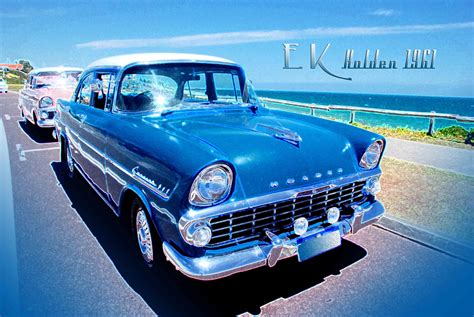 1961 EK Vintage Car at the Beach