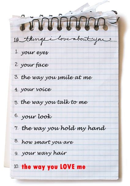 Little thing about HER: 10 things i love about YOU