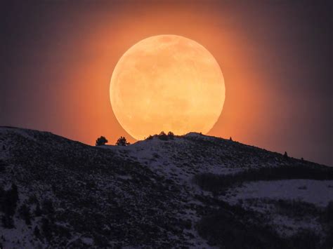 Moon Rising Over The Wasatch Mountains Wallpaper,HD Nature Wallpapers ...