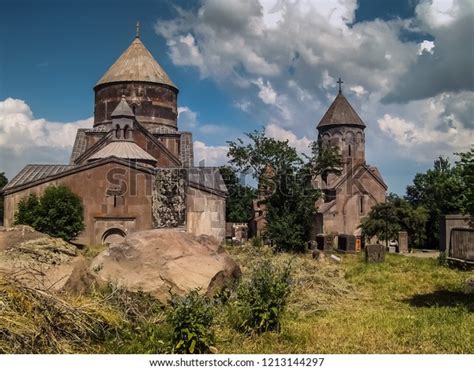 Kecharis Monastery Tsaghkadzor Armenia Stock Photo 1213144297 ...