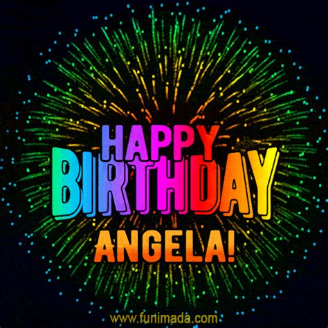 New Bursting with Colors Happy Birthday Angela GIF and Video with Music ...