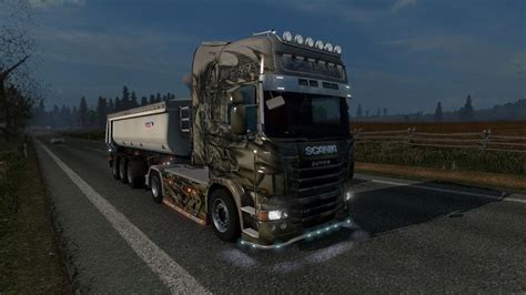 Scania RJL Sebus Joker Skin | ETS2 mods | Euro truck simulator 2 mods - ETS2MODS.LT