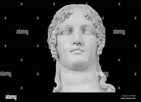 The greek goddess of love beauty it is marble sculpture Black and White ...