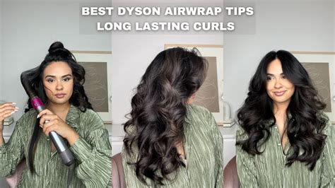 Dyson Airwrap tips for LONG LASTING BOUNCY Curls - YouTube