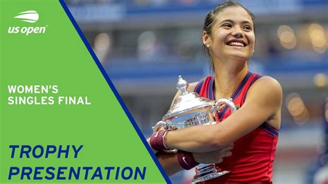 Women's Singles Final | Trophy Presentation | 2021 US Open - Win Big Sports