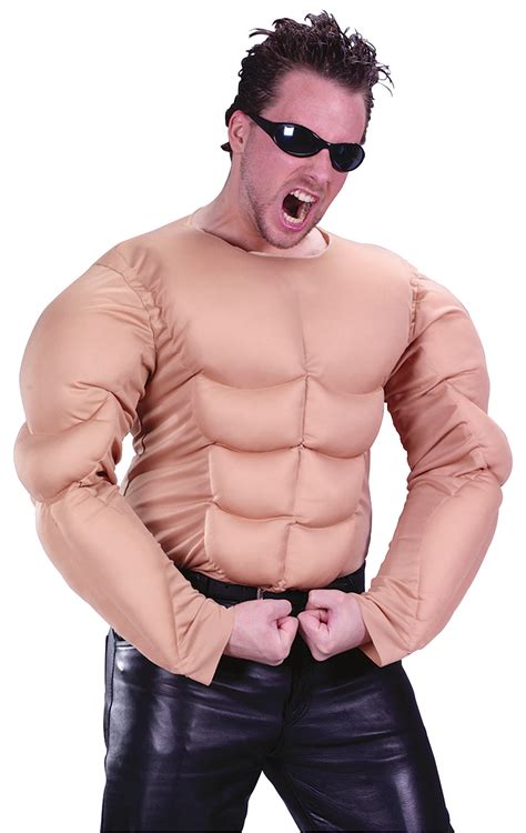 Muscle Shirt Adult Costume - PartyBell.com