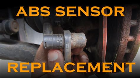 ABS Speed Sensor Replacement - YouTube