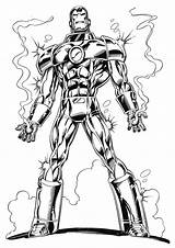 Iron Man Coloring Pages  Free Printable Cool sketch template