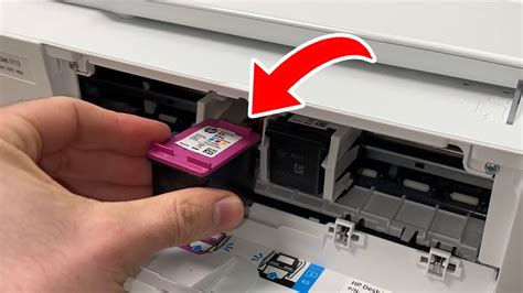 HP Deskjet 3700 Series (3772): How to Install Ink Cartridges - YouTube