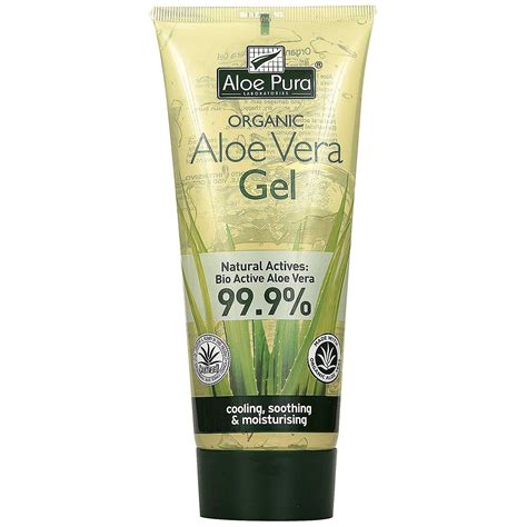 Organic Aloe Vera Skin Gel - 100ml and 200ml - Zoom Health