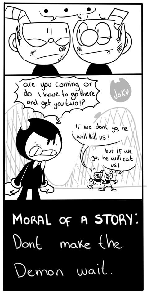 cuphead x bendy | Tumblr | Bendy and the ink machine, Ink, Hello memes