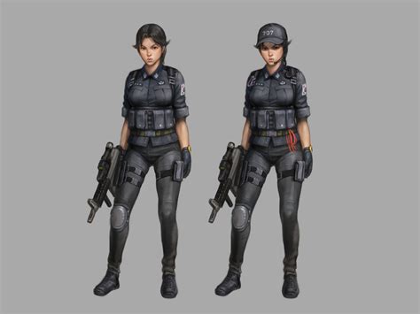 special force character concept (ROK special forces), Sung-wook Kang ...