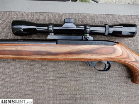 ARMSLIST - For Sale: Ruger 10/22 Bull Barrel laminated Stock Bushnell scope