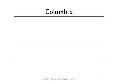 Colombia Colouring Flag | Flag coloring pages, Colombia flag, Coloring pages for boys