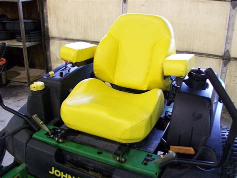 YELLOW COMFORT KING DELUXE SEAT JOHN DEERE JD Z TRAK ZERO TURN MOWERS ZTR #HS - Seat Warehouse