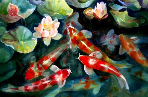 Koi Fish Pond Wallpapers - Top Free Koi Fish Pond Backgrounds - WallpaperAccess