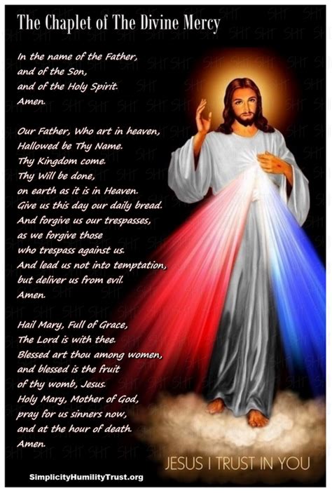 Divine Mercy Chaplet - Beautiful Catholic Prayers