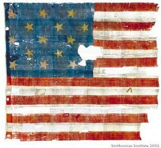 Made in Baltimore, Maryland, in July-August 1813 by flagmaker Mary ...